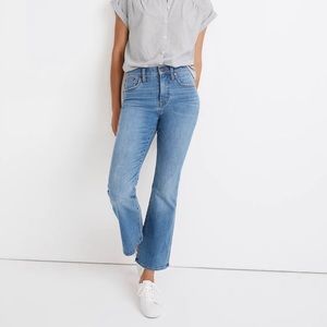 Madewell Cali Demi Boot Denim Jeans